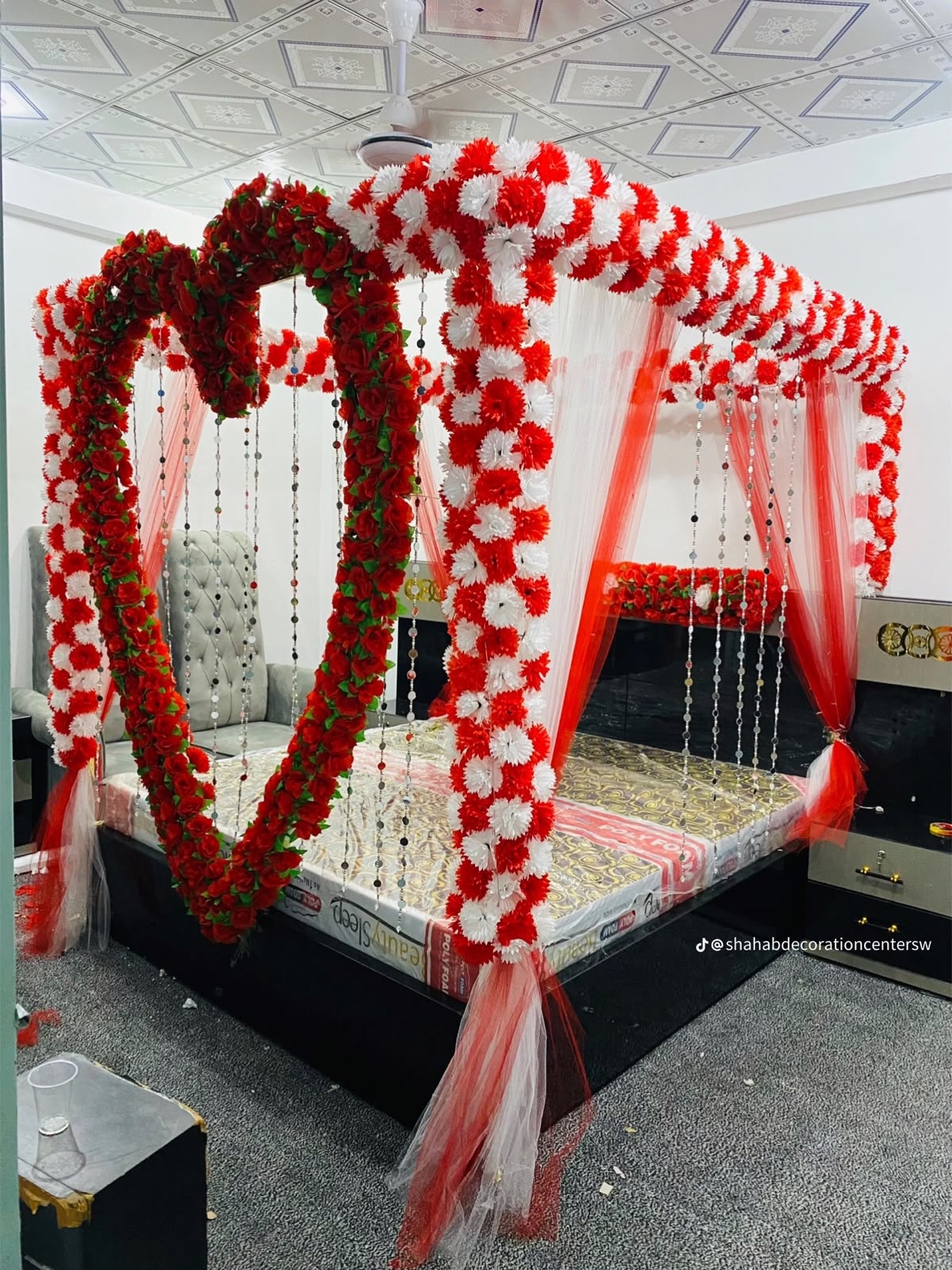 Artificial Bed Decor preview 3